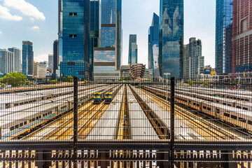 LIRR, Rail Yard in New York City, Hudson Yards