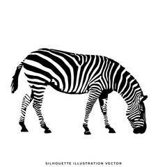 Fototapeta na wymiar wild animals silhouettes vector illustration. Isolated animals