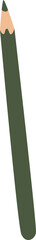 Office stationery flat icon Pencil for writing and drawing