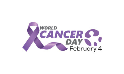 cancer awareness poster, world cancer day vector art illustration, world cancer day illustrations and vector, world cancer day