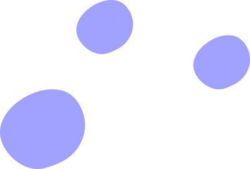 Hand drown colorful spot flat icon