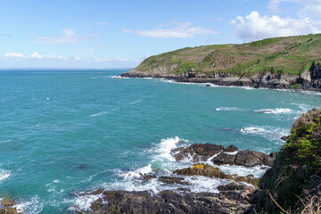 Falaise de Beg an Fry dans le Finistère
