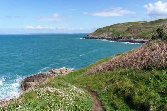 Falaise de Beg an Fry dans le Finist&egrave;re