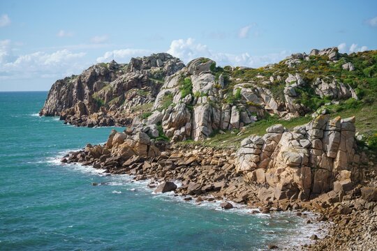 Pointe de Primel &agrave; Plougasnou, Finist&egrave;re