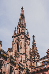 Fototapeta na wymiar Cathedral in Freiburg, Germany.