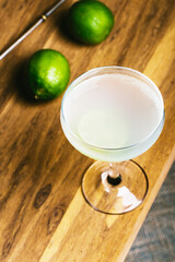 Obraz na płótnie Canvas Daiquiri cocktail boozy refreshing drink
