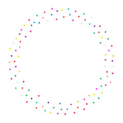 Rainbow Elements Christmas Vector White