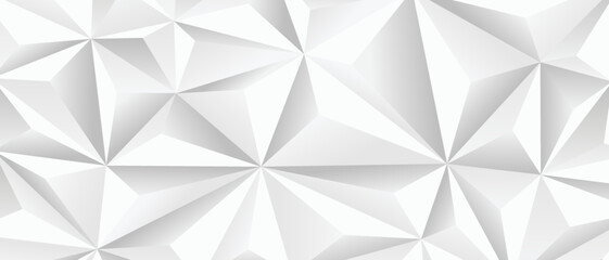 White abstract on gray background