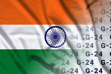 India flag G-24 banner agreement