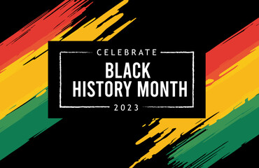 Black history month celebrate. vector illustration design graphic Black history mont 2023