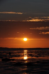 Sunset over the ocean, Northern Territory, Australia
