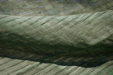 Green fabric