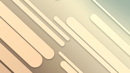 Illustration of a light background with rounded stripes and added effects