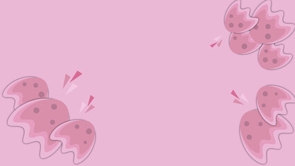 Pink Minimalist Abstract Background