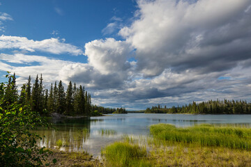 Fototapeta na wymiar Lake in Canada