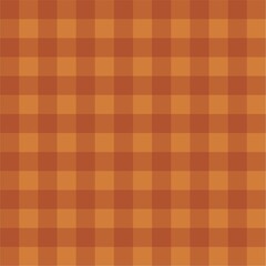 cute brown gingham seamless pattern  vector illustration suitable for fabric, home decor, wallpaper
