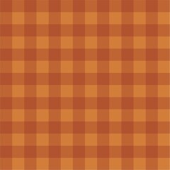 cute brown gingham seamless pattern  vector illustration suitable for fabric, home decor, wallpaper

