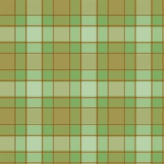 checkered green with brown gingham seamless pattern  vector illustration suitable for fabric, home decor, wallpaper
