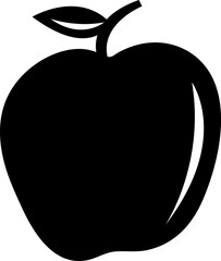 apple icon vector, flat design trendy style illustration on white background..eps
