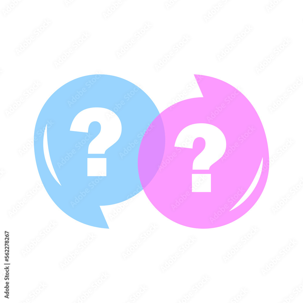 Poster message question mark. quiz message. answer question sign. vector illustration.