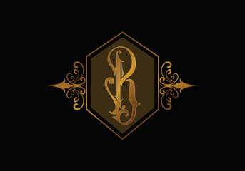 letter B monogram logo