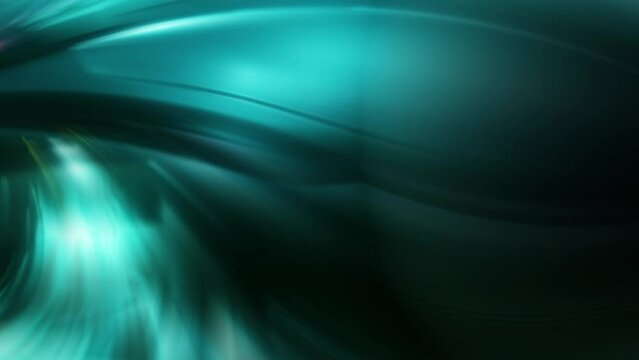 a blue and green abstract image with a black background by Hendrik van Steenwijk I