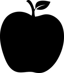 apple icon vector, flat design trendy style on white background..eps