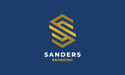 Logo minimalis network frienship and business