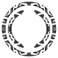 engraving frame circle blanket black and white 