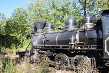 old steam locomotive