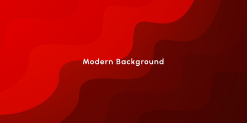 The beautiful colorful red gardient with smooth curve in wallpaper concept