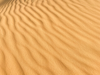 Fototapeta na wymiar Sand Dune Patterns in Desert
