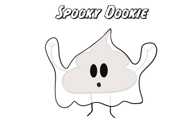 illustration of a halloween cat