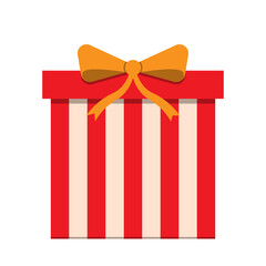 Red Flat Christmas Gift