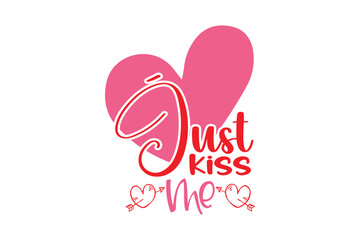 Happy valentines day lettering