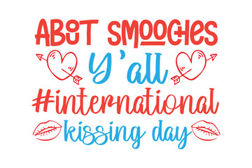 Happy valentines day lettering