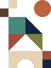 Geometric shape pattern 