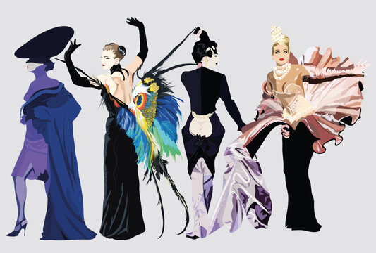 Thierry Mugler masterpieces illustrations