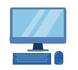 pc computer and monitor