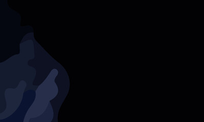 Aesthetic blue abstract background with copy space area. Suitable for poster and banner