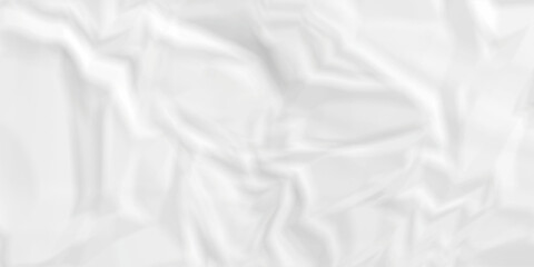 White paper crumpled texture. white fabric textured crumpled white paper background. panorama white paper texture background, crumpled pattern texture backgrund.