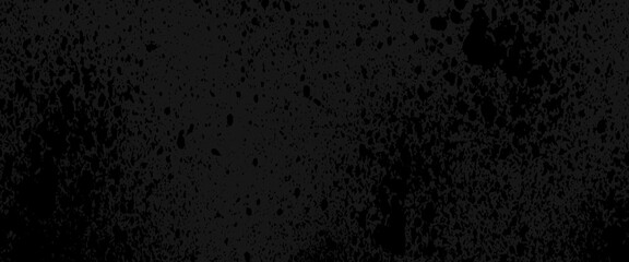 Grunge background black and white, monochrome texture. Image includes a effect the black and white tones, grunge black cement wall background. dark concrete texture background.