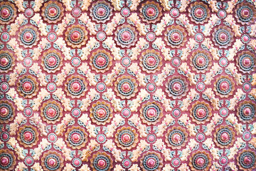 Seamless patterns wall for decorative in thai style beauty background
