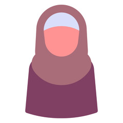 muslim woman illustration