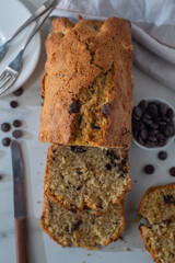 Chocolate chip cookie pound cake 