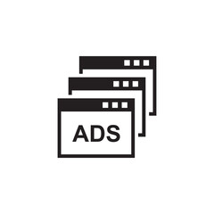 advertising icon , promotion icon vector