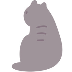 cat, cute, kitty, kawaii, illustration, doodle, flat design, minimal, design, decor, cat head, cat poses, international cat day, paw, joy, happy,