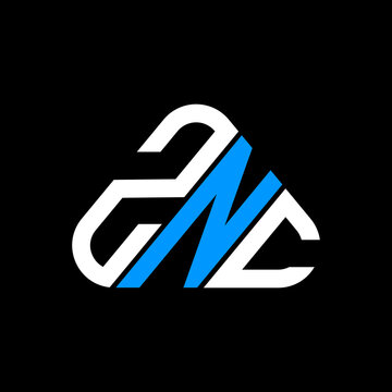 ZNC letter logo creative design with vector graphic, ZNC simple and modern logo.
