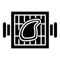 grilled meat icon