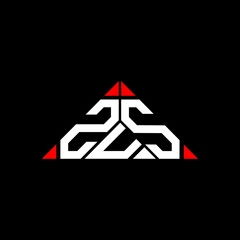 ZUS letter logo creative design with vector graphic, ZUS simple and modern logo.